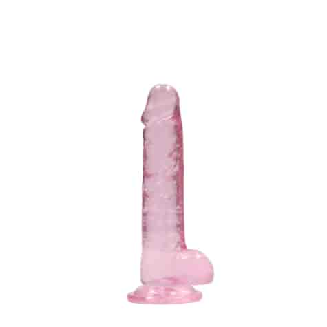 Realistic Dildo with Balls - 7 / 18 cm
