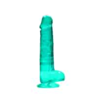 Realistic Dildo with Balls - 8 / 21 cm
