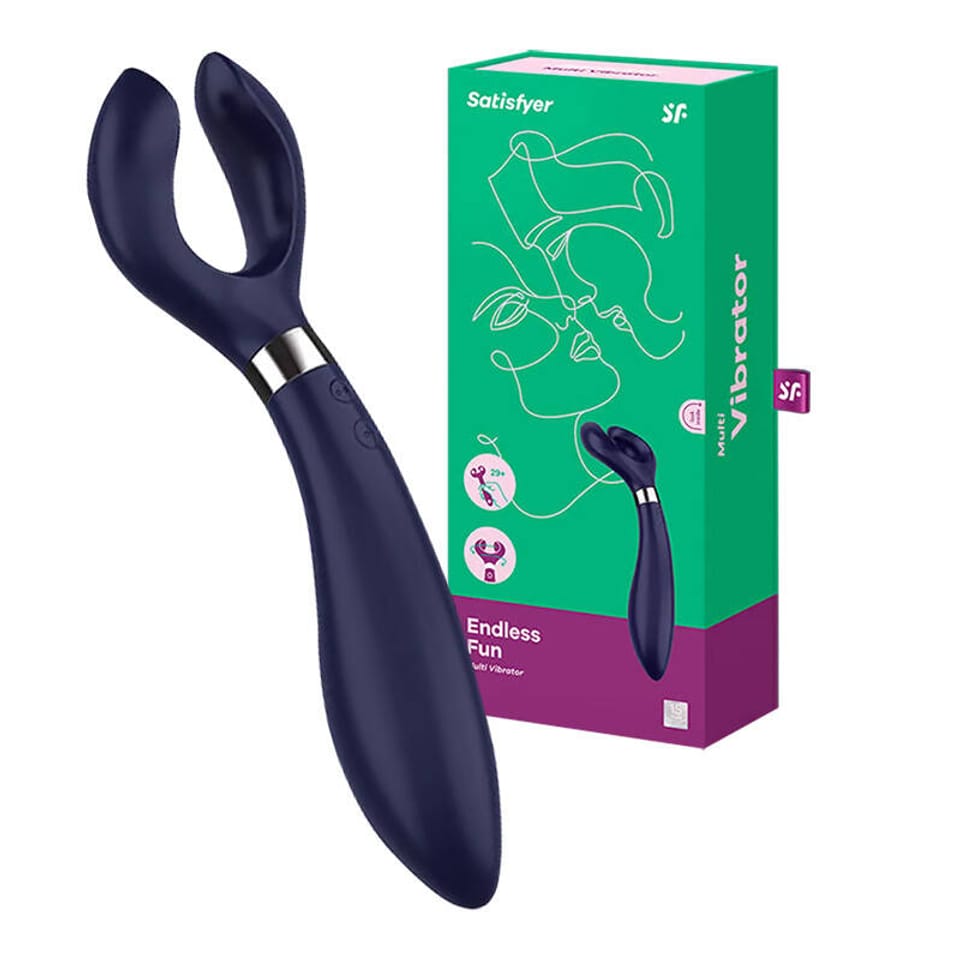 Satisfyer Endless Fun wibrator z 100 kombinacjami, z obracaną o 180° główką — zdjęcie 2