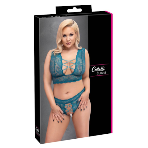 Bra Set teal 2XL
