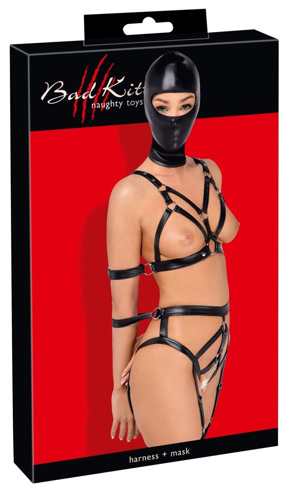 Bad Kitty Strap+Mask Set L