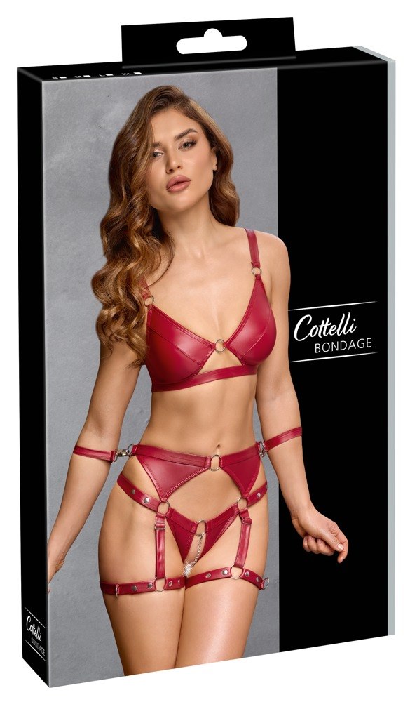 Bondage Bra Set L