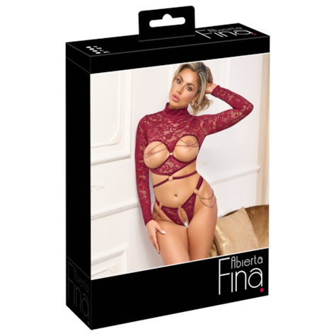 Open Top & Thong red XL