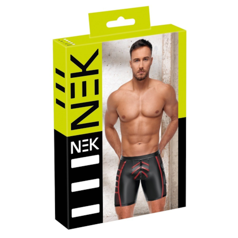 Men's Shorts Black/Red 2XL