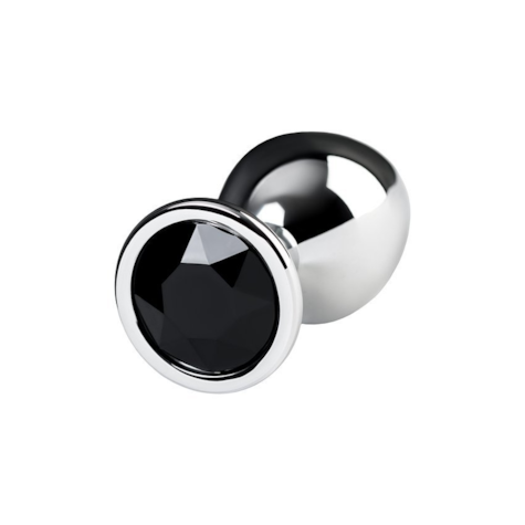 Korek analny z kryształem 8cm TOYFA