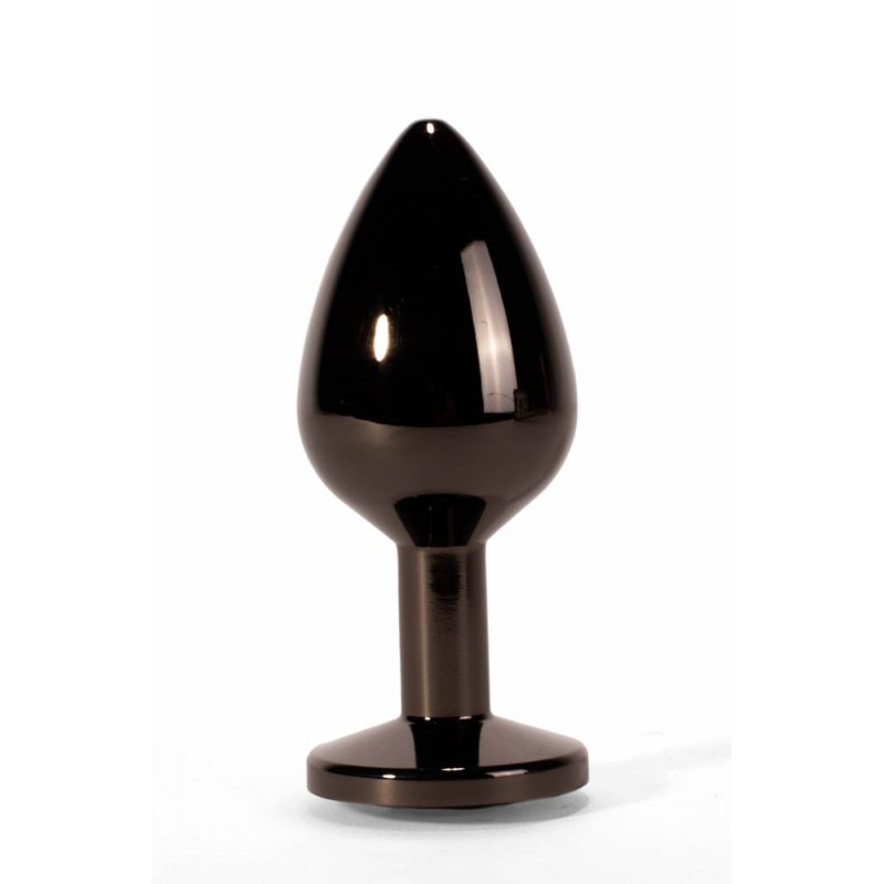 Korek analny Secret Shine Black Jewell 8,2cm X-MEN