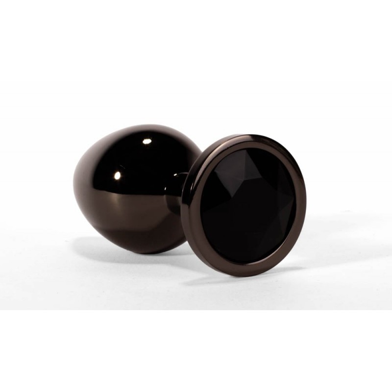 Korek analny Secret Shine Black Jewell 8,2cm X-MEN — zdjęcie 4