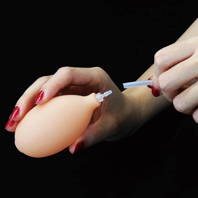Dildo z przyssawką i z funkcją wytrysku 20,3 cm Lovetoy — zdjęcie 3