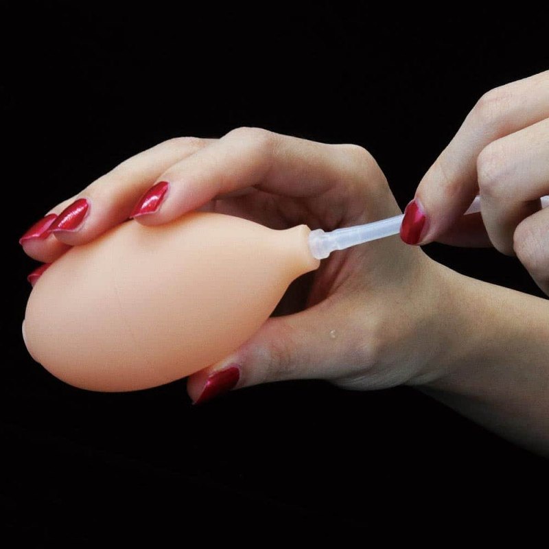 Dildo z przyssawką i z funkcją wytrysku 20,3 cm Lovetoy — zdjęcie 6