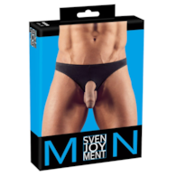 Stringi męskie z 2 otworami L