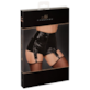Glam suspender wetlook and vinyl shorts S Noir Handmade
