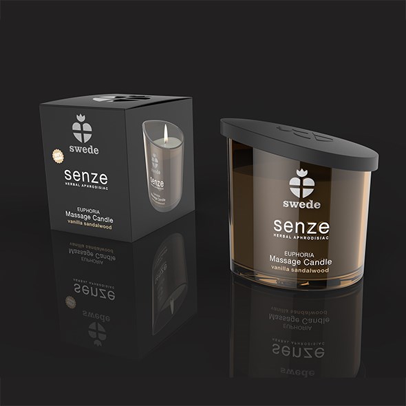 Świeca do masażu Senze Euphoria 50ml Swede — zdjęcie 4