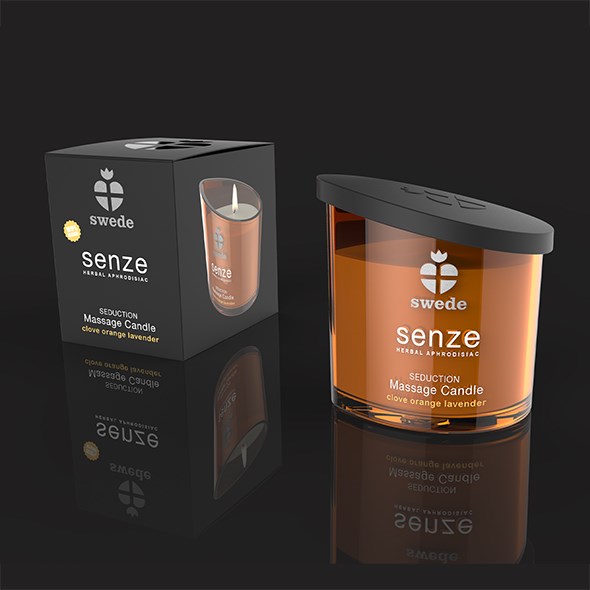 Świeca do masażu Senze Seduction 50ml Swede — zdjęcie 4