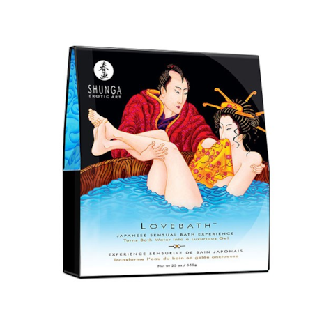 Shunga lovebath ocean temptation