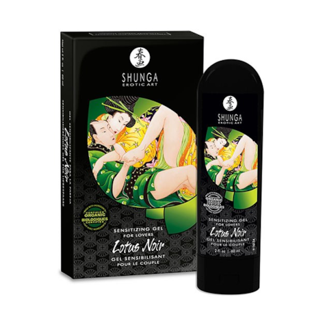 Shunga sensitizing gel lotus noir