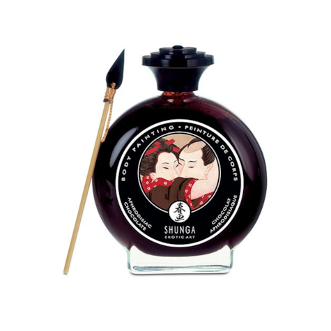 Shunga chocolate body paint