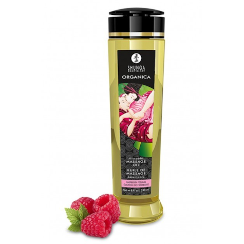 Shunga Massage Oil Raspberry Feeling