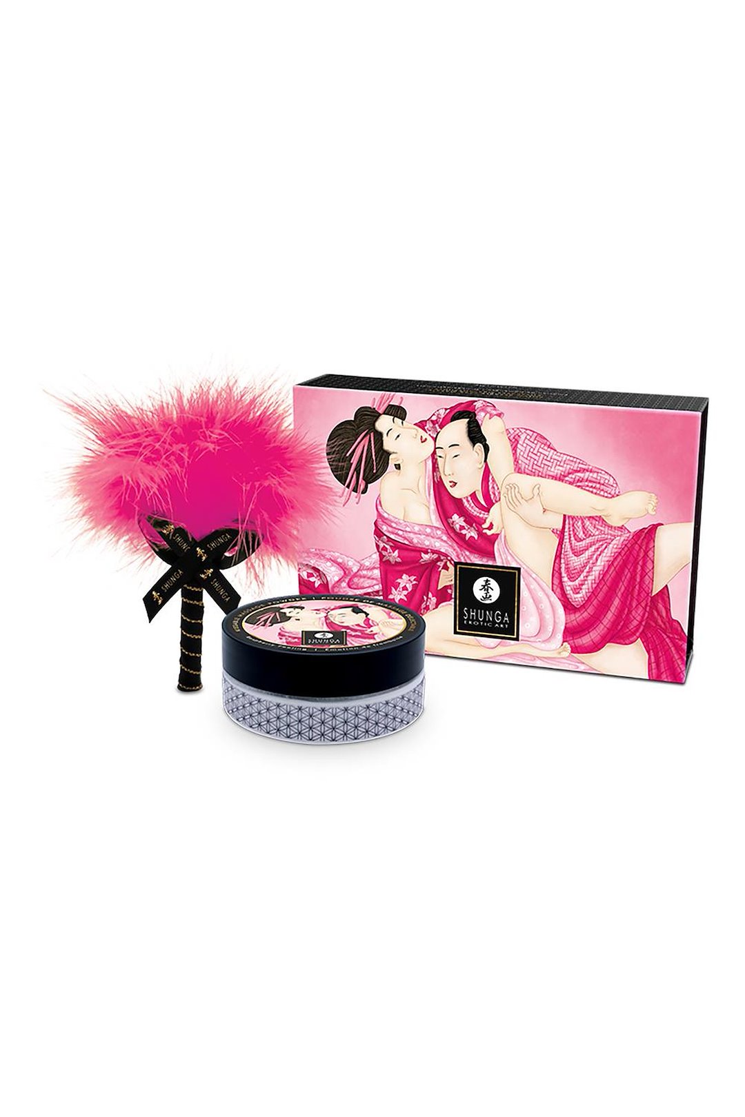 Shunga  kissable massage powder raspberry feeling
