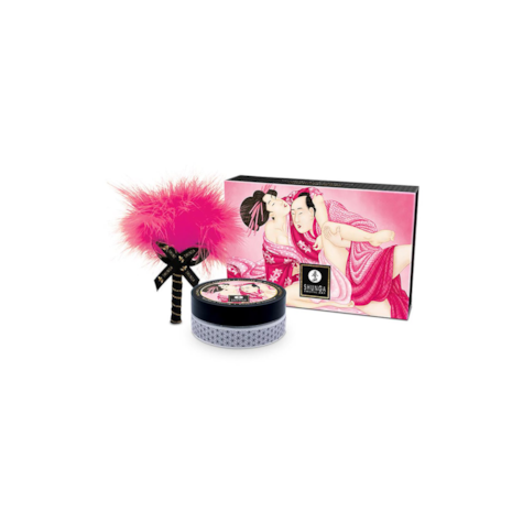 Shunga  kissable massage powder raspberry feeling