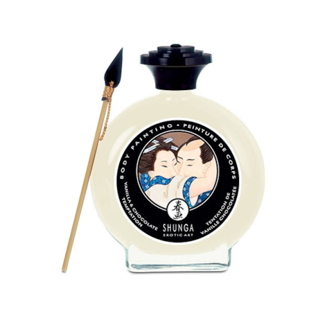 Shunga body paint vanilla & chocolate temptation