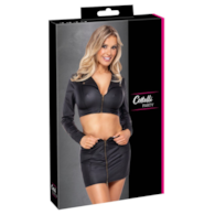 Top and Skirt black L