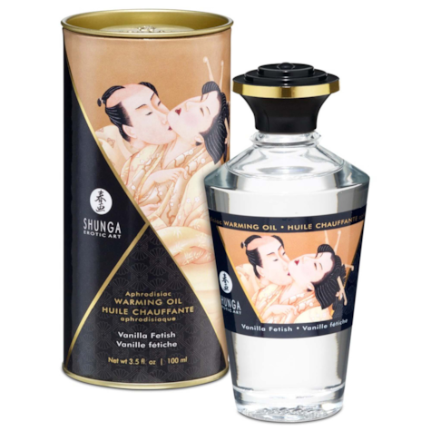 Shunga warming oil vanilla fetish 100ml