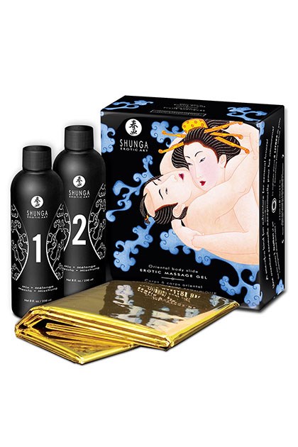 Shunga massage gel exotic fruits