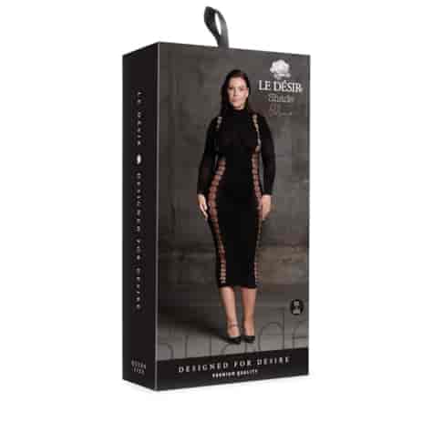 Carme XI - Dress with Turtleneck - Plus Size