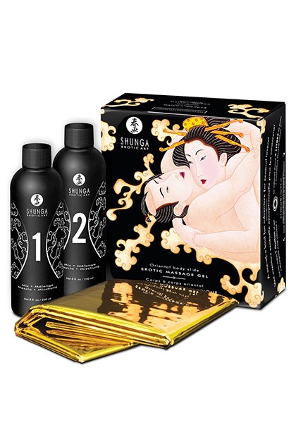 Shunga geisha's secret kit organica exotic green tea