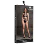 Carpo XLVI - Two Piece with Turtleneck, Crop Top and Pantie - One Size