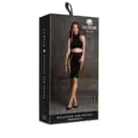 Kala XXXVII - Two Piece with Turtleneck, Crop Top and Skirt - One Size