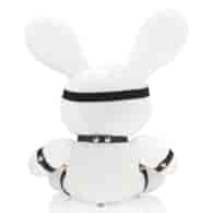 Rabbit Bondage - Velvet - Large - White