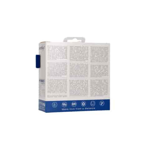 Vibrating Egg with 10 Speeds and Remote Control - L - Blue