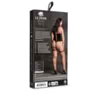 Metis XVI - Body with Garters and Crossed Neckline - Plus Size