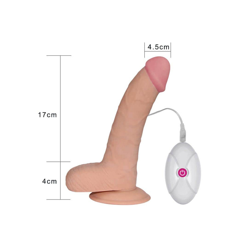 Dildo z przyssawką 20 cm Lovetoy — zdjęcie 2