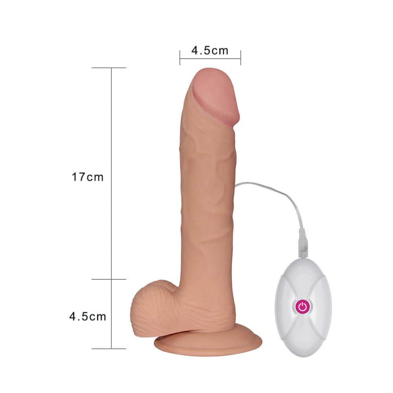 Dildo z przyssawką 22 cm Lovetoy — zdjęcie 3