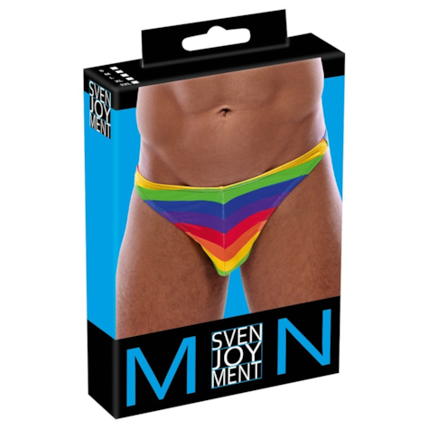 Men's Thong Rainbow 2XL