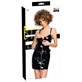 Vinyl Dress Peplum S