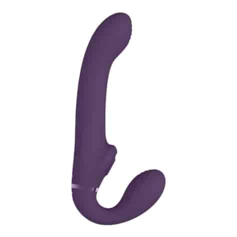 Ai - Dual Vibrating  Air Wave Tickler Strapless Strapon
