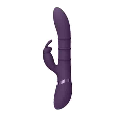 Sora - Up  Down Stimulating Rings, Vibrating G-Spot Rabbit - Purple