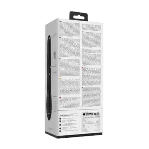 Izara - Rotating Beads Rabbit Vibrator - Black