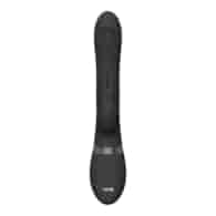 Rini - Pulse Wave  Vibrating Double Penetration Rabbit - Black