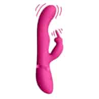 May - Dual Pulse-Wave  Vibrating C-spot  G-Spot Rabbit - Pink