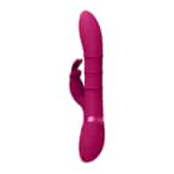 Sora - Up  Down Stimulating Rings, Vibrating G-Spot Rabbit - Pink