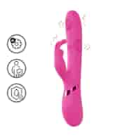 Mimi - G-Spot Vibrating and Tapping Rabbit - Pink