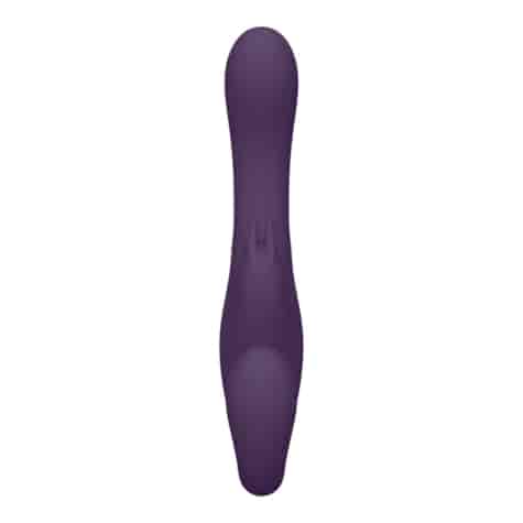 Suki - Vibrating Strapless Strap-on Rabbit - Purple