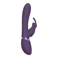 Taka - Inflatable and Vibrating Rabbit Vibrator - Purple