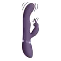 May - Dual Pulse-Wave  Vibrating C-spot  G-Spot Rabbit - Purple