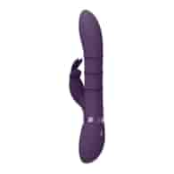 Sora - Up  Down Stimulating Rings, Vibrating G-Spot Rabbit - Purple