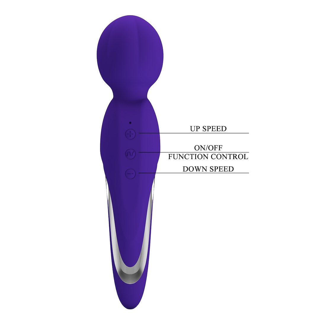 Masażer Walter Purple 21,6cm Pretty Love — zdjęcie 6